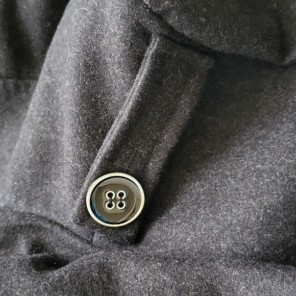 EUC like new wool Hydraulic women's black double breast pea coat oversized 3X - Picture 13 of 13